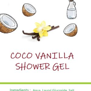 coco vanilla shower gel