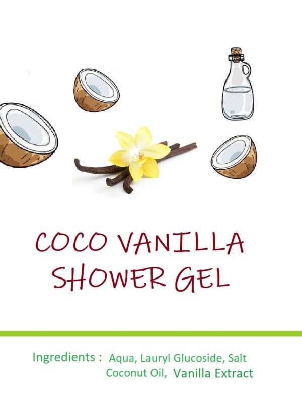 coco vanilla shower gel